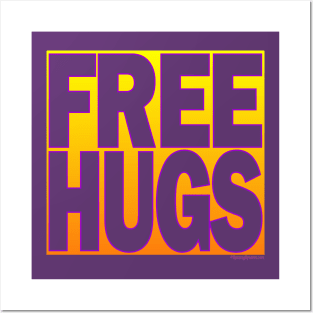 FREE HUGS Posters and Art